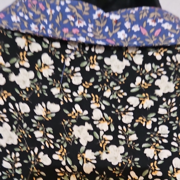 NATURAL LIFE | Women's Esme Multicolor Floral Boho Maxi Shirt Dress Duster L - Picture 10 of 12